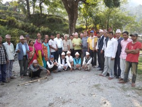 बैतडीको त्रिवेणी धाममा बन्ने भयो झोलुंगे पुल, मेयर बमले गरे उद्दघाटन 